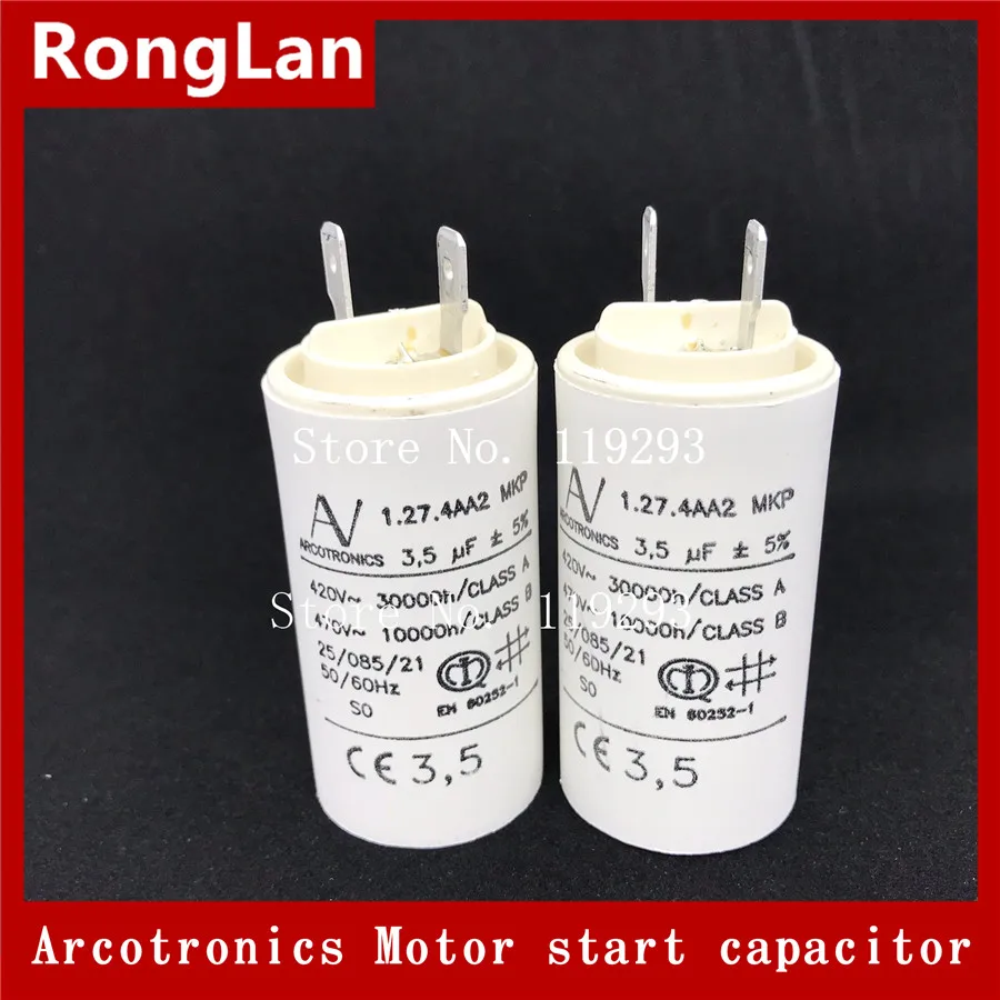 [BELLA] [New Original] ARCOTRONICS Motor inverter start  capacitor 1.27.4AA2 MKP 3.5UF 5UF 6UF 8UF