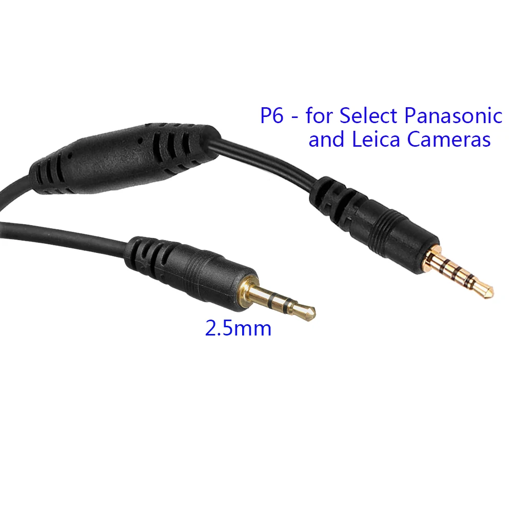 AODELAN 2.5mm Camera Afstandsbediening Bedrade Ontspanknopkabel Aansluitkabel C6 C8 N8 N10 S6 S8 P6 F8 Voor Kiezen