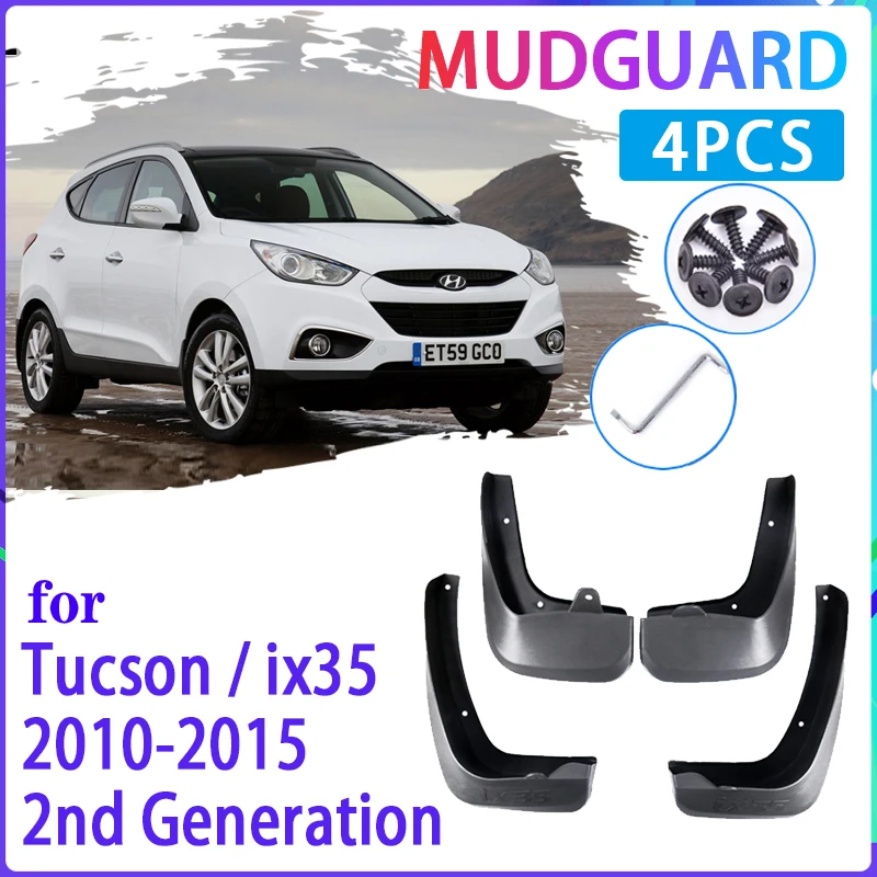 

4 шт. автомобильные брызговики для Hyundai Tucson ix35 LM 2010 2011 2012 2013 2015 брызговики брызговики на крыло автоаксессуары