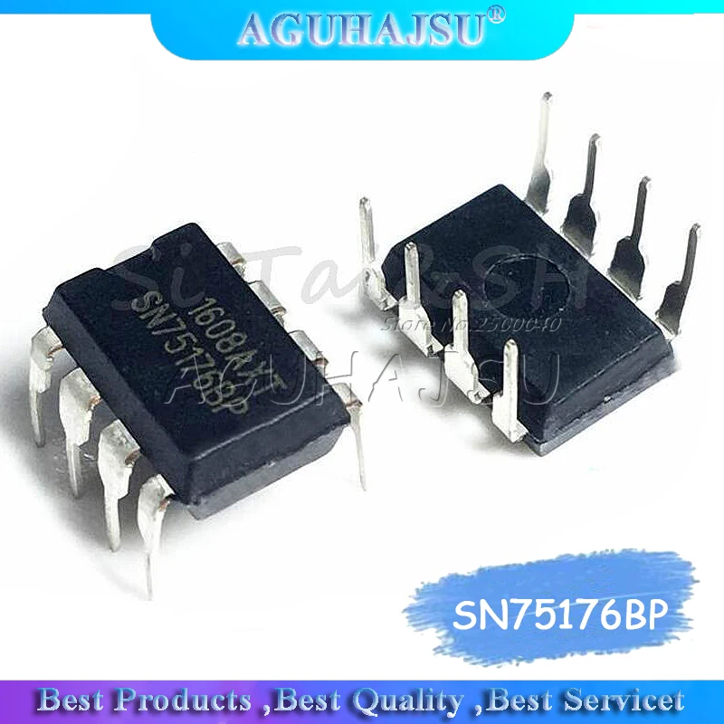 

10 шт. SN75176BP DIP8 SN75176 DIP 75176 DIP-8 новый и оригинальный IC