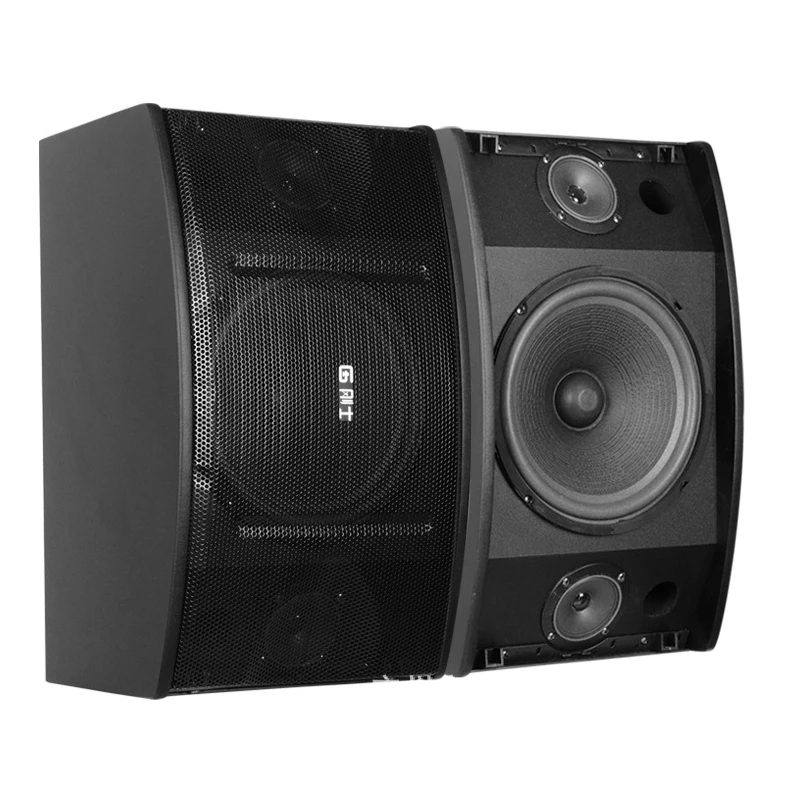 KYYSLB K-203 Professional 10-inch Family KTV Speakers Home Karaoke Speakers Conference Bass Bar Speakers