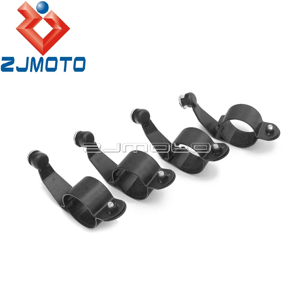 Motorcycle Steel Windshield Brackets For Suzuki 2006-2014 Boulevard M109R Boss M109 R2 RZ M50 M90 Windscreen Mount Clamps