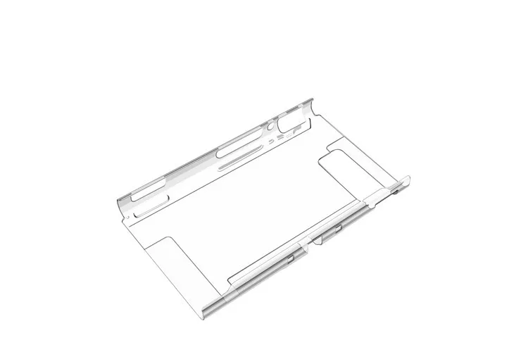 حافظة قابلة للطي ل NS التبديل شفاف واضح للصدمات واقية هارد شل غطاء الجلد ل نينتندو سويتش اكسسوارات
