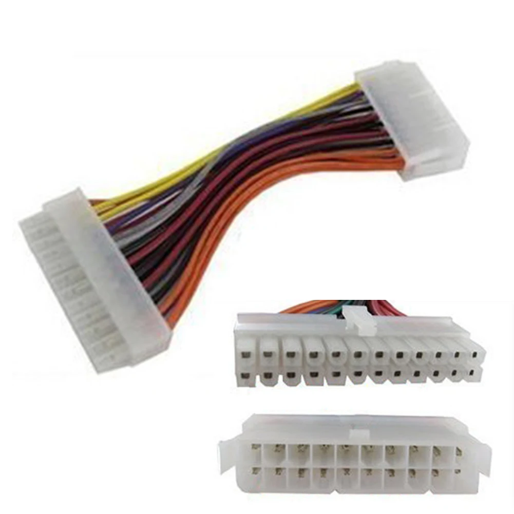 ATX 20 Pin Buchse auf 24 Pin Männlichen Netzteil Adapter Kabel für Motherboard Interne PC NETZTEIL Power Adapter Kabel