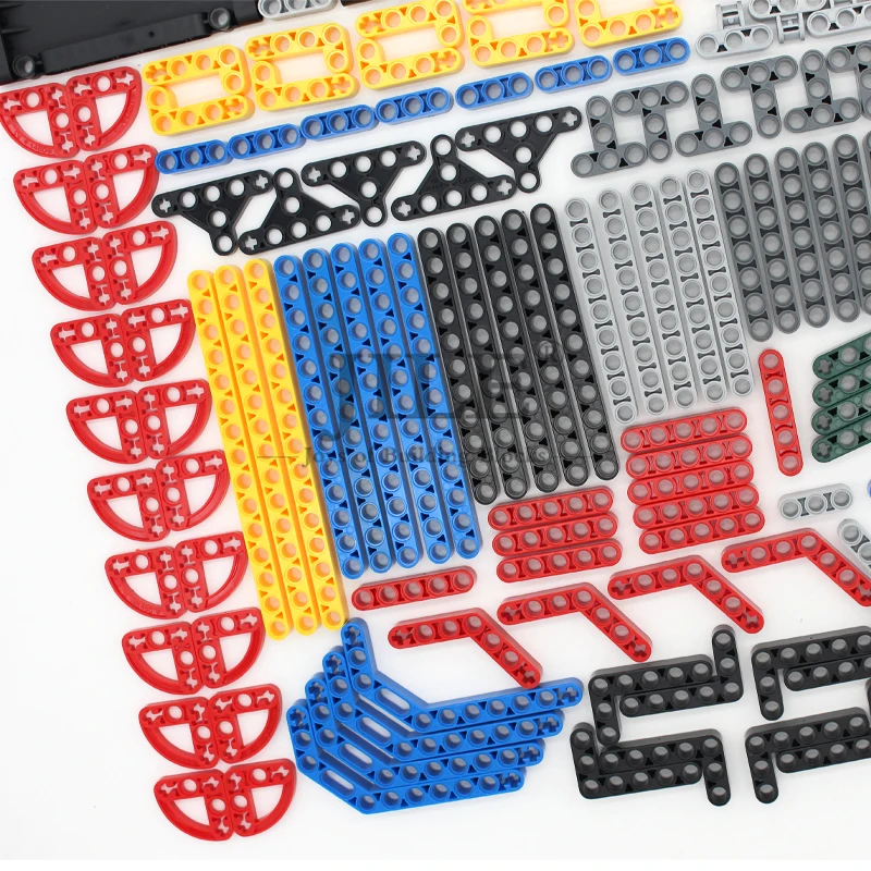 Moc Compatible with Mindstorms Technical Lift Arms Sets Parts Bulk Cross Axle Pin Conector Car Panel Building Bricks Block Toys