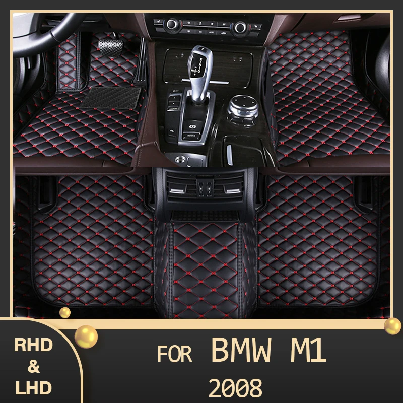 MIDOON Car floor mats for BMW M1 2008 Custom auto foot Pads automobile carpet cover