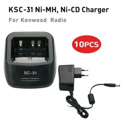 10X Schnelle Schnell Ladegerät für Kenwood Radio KSC-31TK-3302E, TK-3302P, TK-3302E3, TK-3302T, TK-3302UK TK-3306, TK-3306M3, TK-3307