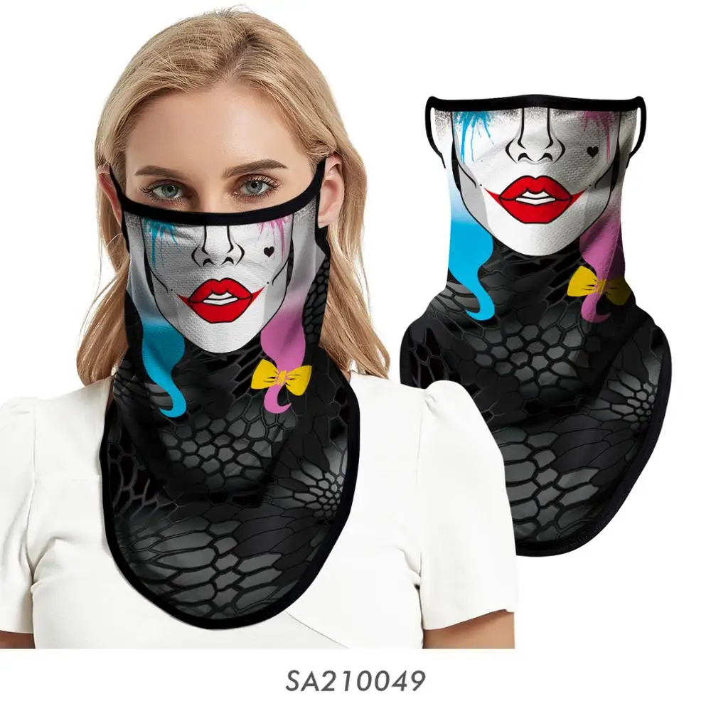 3D Seamless Balaclava Motorcycle Magic Face Mask Cover Neck Gaiter Tube Scarf Motocross Biker Cycling Skiing Bandana Men Women