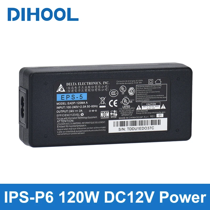 IPS-P Power Supply Adapter  60W 72W 120W  Input 90V~230V  Output DC24V  DC12V