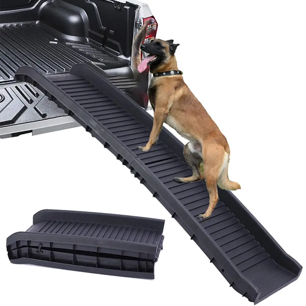 Car Dog Steps Pet Stairs Dog Ramp Folding Pet Ladder Dog Stairs for High Beds Trucks Cars and SUV droshipping