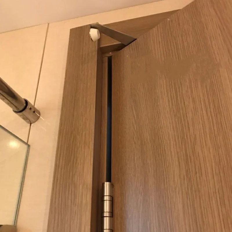Stainless Steel Door Stopper Anti-collision Opening 90 Degree Angle Windproof Protection Wall for Home Office Door Stop Protect