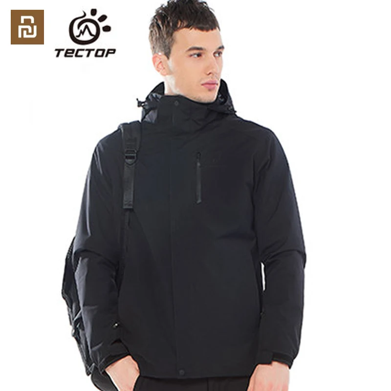 youpin Outdoor autumn and winter jacket men's windproof and waterproof detachable liner hood three-in-one mountaineering jacket