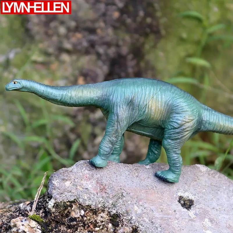 Prehistoryczne zwierzę imitacja dinozaura Cetiosaurus solidny Model figurka dekoracja kolekcja dla dzieci Puzzle zabawki prezenty