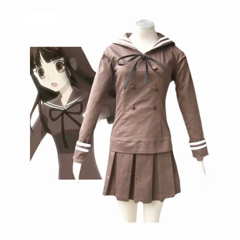 

Anime Tamaki girl Cosplay Costume school uniform from Ouran High School Host Club Customize