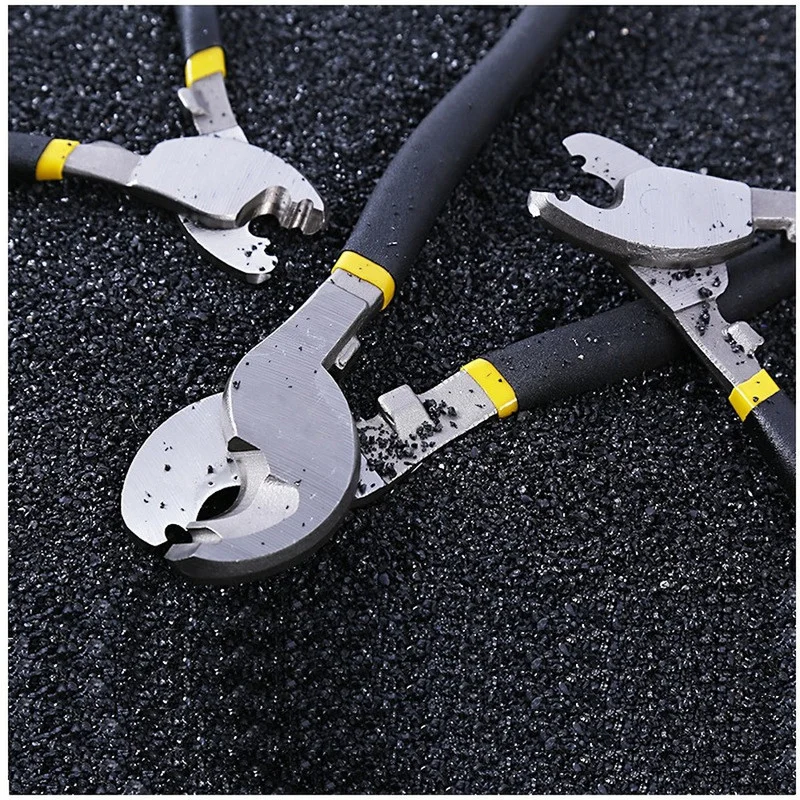 6/8 Inch Kabel Shear Kabel Cutter Elektrische Draad Kabel Draad Stripper Snijden Tang Handgereedschap