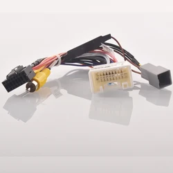 Car Radio Stereo Wiring Harness Cable Adapter Android 16pin For Mitsubishi Lancer 2007+ Outlander Pajero ASX