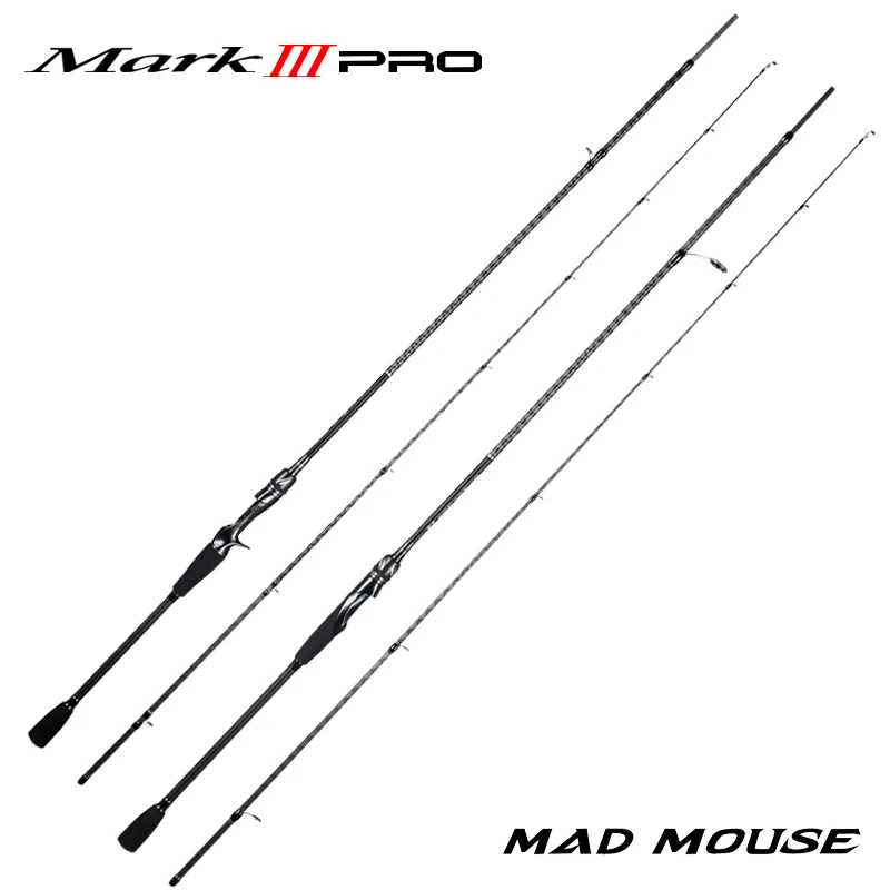 MADMOUSE Mark III Pro – Caña de spinning ligera acción MF - imagen 5