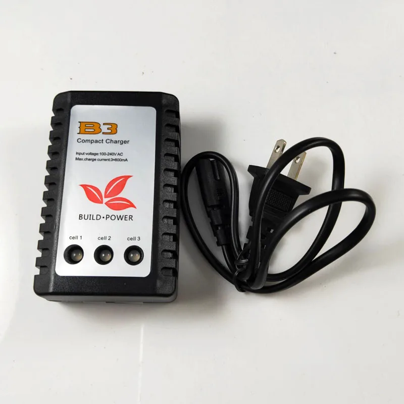 B3AC Compact Charger Pro Lipo Battery Adapter 2S 3S 7.4V 11.1V Professional Balance Charger + EU US Power Supply