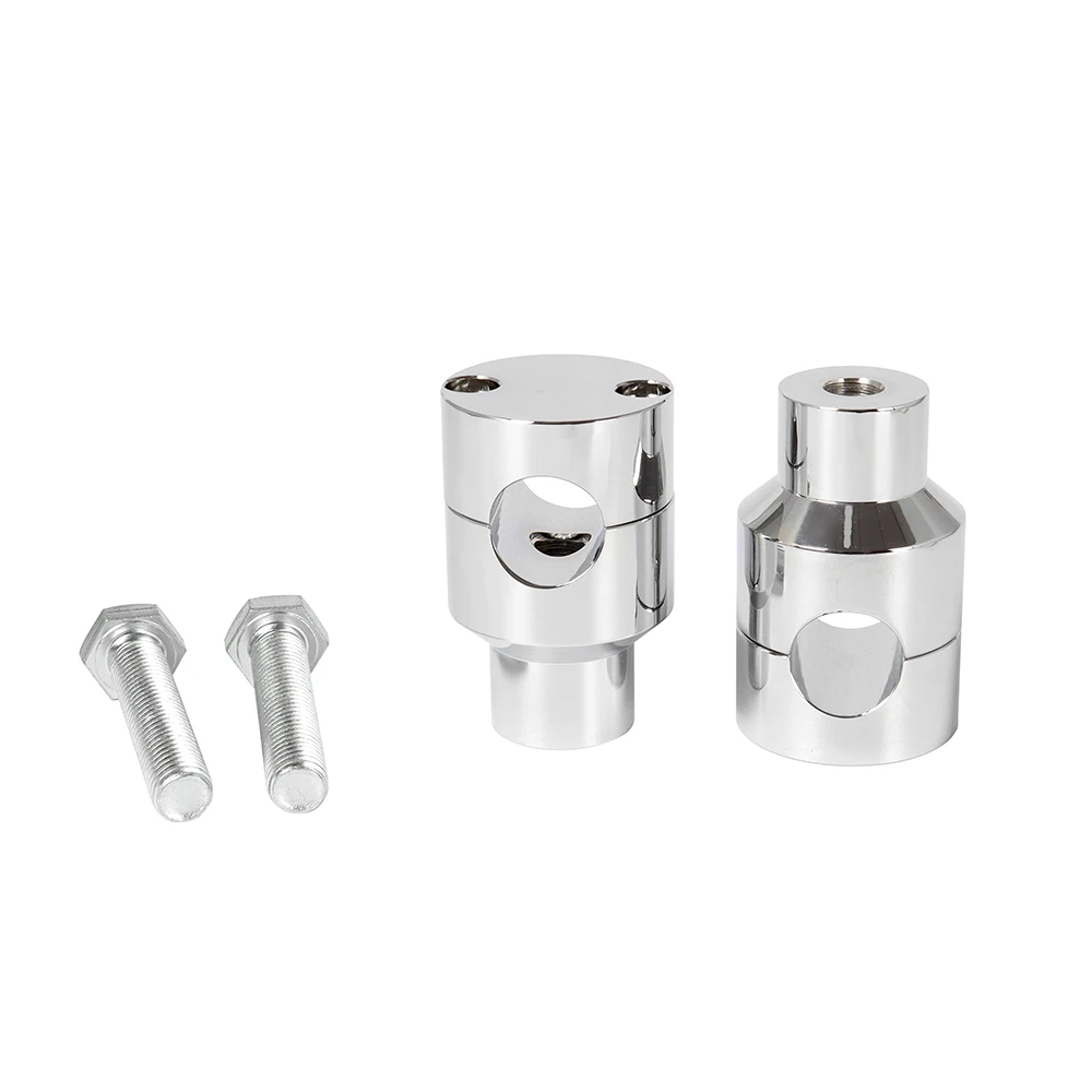 22MM 25MM Motorcycle Handlebar Riser Up Bracket Clamp Kit For 1\'\' 7/8\