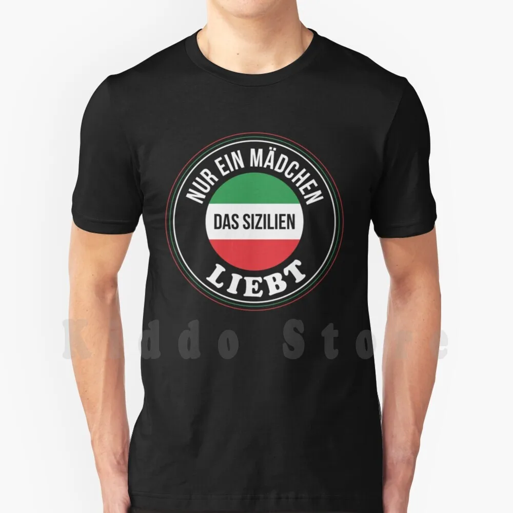 Sizilien Sizilien Palermo Geschenk T-Shirt DIY Große Größe 100% Baumwolle Sizilien Palermo Sizilien Sizilianisch Italien Sommerurlaub Urlaub