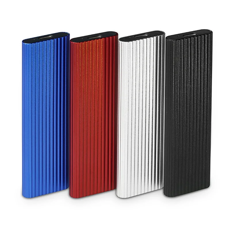 M.2 NVMe SSD Enclosure, 10Gbps โปรโตคอลแบบ Dual M2 NVMe,m2 NVMe PCIE/ NGFF SATA SSD กล่อง OTG อะแดปเตอร์สำหรับ M.2 SSD RTL9210B