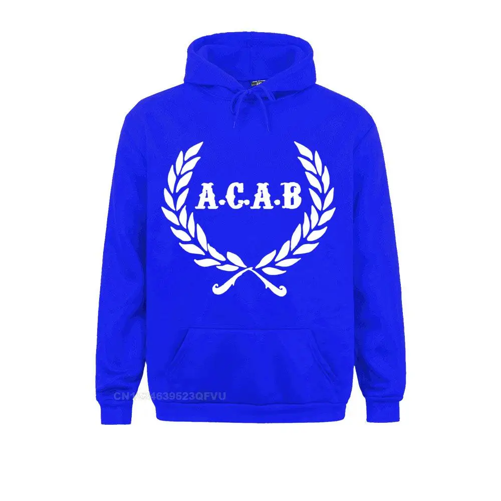 Sudadera con capucha de algodón para hombre, ropa divertida de playa con estampado de Acab, A, C, A, B, fútbol, fútbol, Kawaii