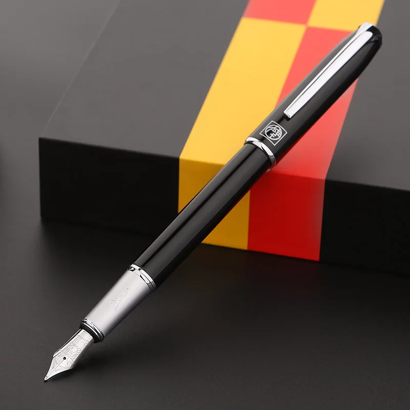 luxury High quality brand color classic 916 Fountain Pen Elbow beauty pen gift lettering gift box Stationery Office Supplies