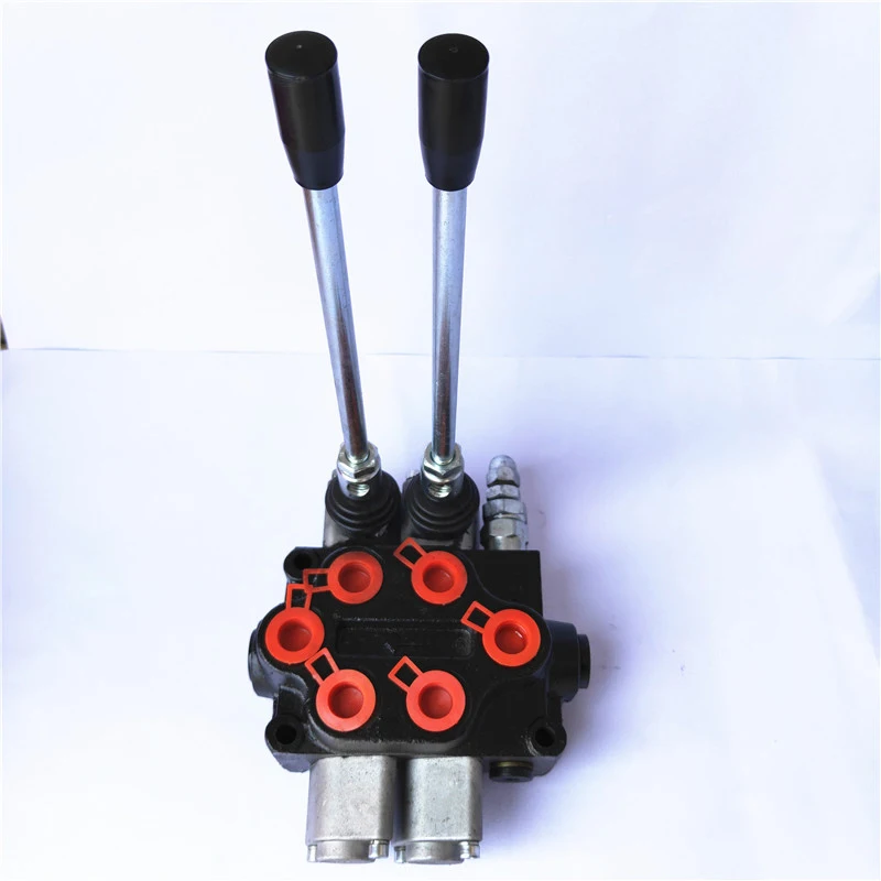 Hydraulic multi-way valve reversing valve mechanical cylinder motor distributor ZD-L102 multi-way valve distributor control