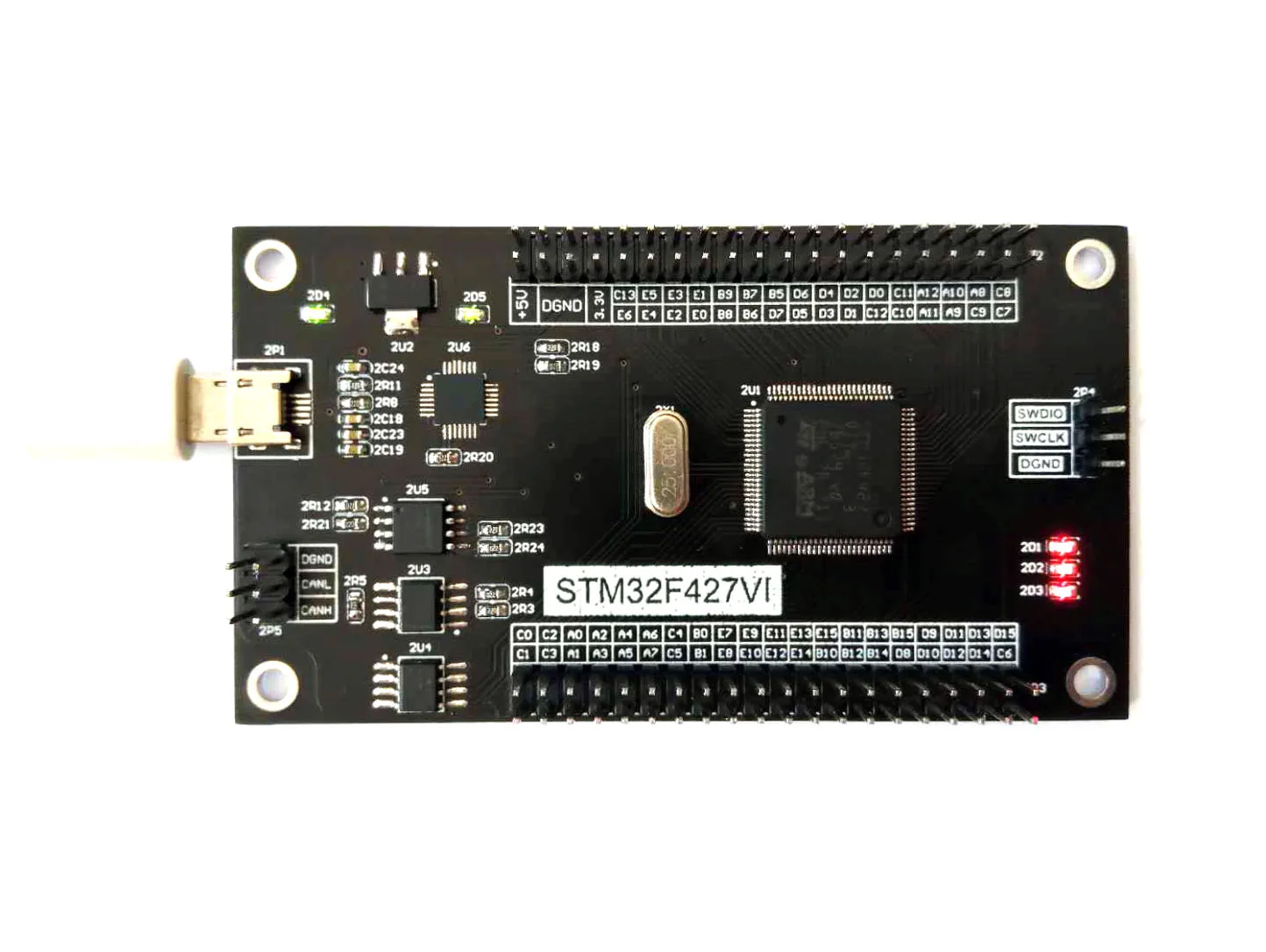

Макетная плата STM32F427VIT6 100-pin 2MB FLASH 180MHz Core Board