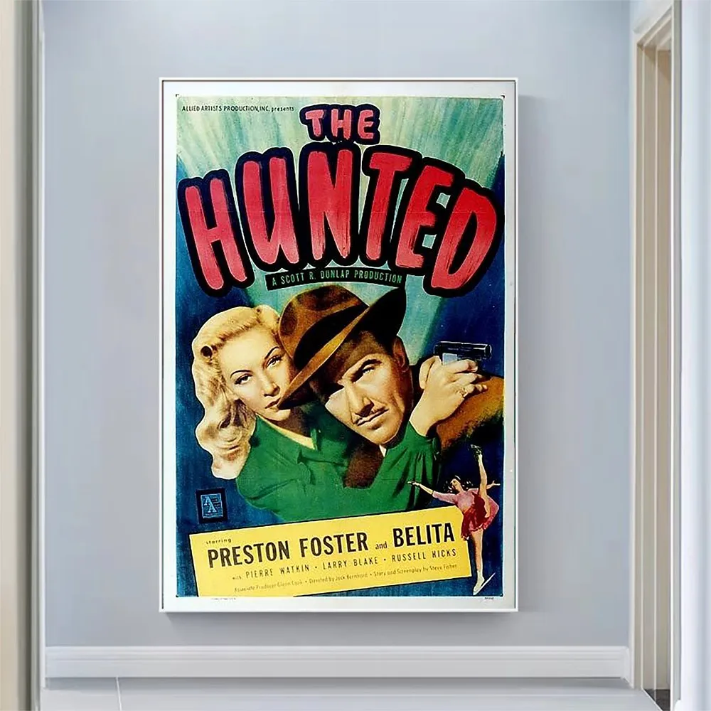 

V2016 The Hunted Vintage Classic Movie Wall Silk Cloth HD Poster Art Home Decoration Gift