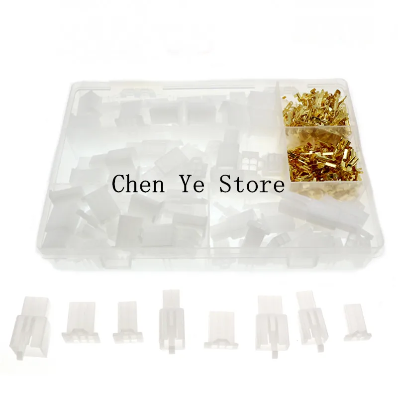 

380Pcs Car Motorcycle Electrical 2.8mm 2P 3P 4P 6 Pin Wire Terminal Connector 2*3P 2*2P Fixed Hook Male Female Terminals Kit