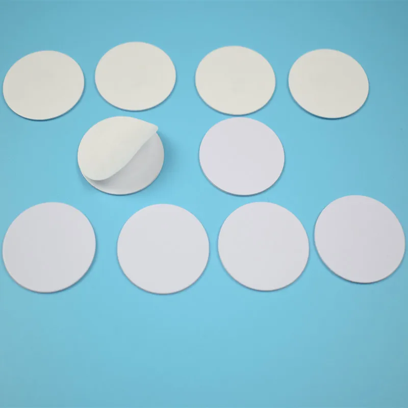 25mm 13.56Mhz NFC Sticker Adhesive Coin Cards Tags NFC 213 NFC215 NFC216 PVC Waterproof For All NFC Phones