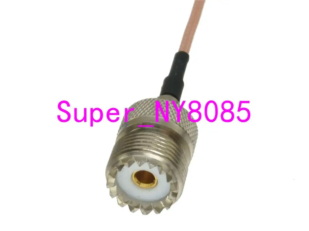 1Pcs RG316 UHF SO239 Female Jack to Mini UHF Male Plug Connector Straight RF Jumper pigtail Cable 4inch~10M