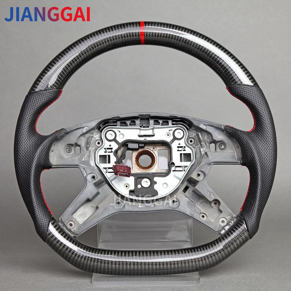 

Carbon Fiber Steering Wheel Fit For Mercedes-Benz C Class 2013／G class 2013-2018／M Class 2012-2015