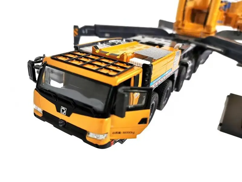 Collectible Alloy Model  1:50 Scale XCMG XCA1200 Mobile Heavy Crane Truck Construction Vehicles DieCast Toy Model For Decoration