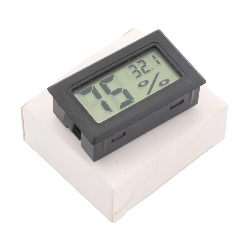 High Definition Display Electronic Thermo-Hygrometer Digital Cigar Humidity Device Accuracy Humidor Hygrometer For Cigar