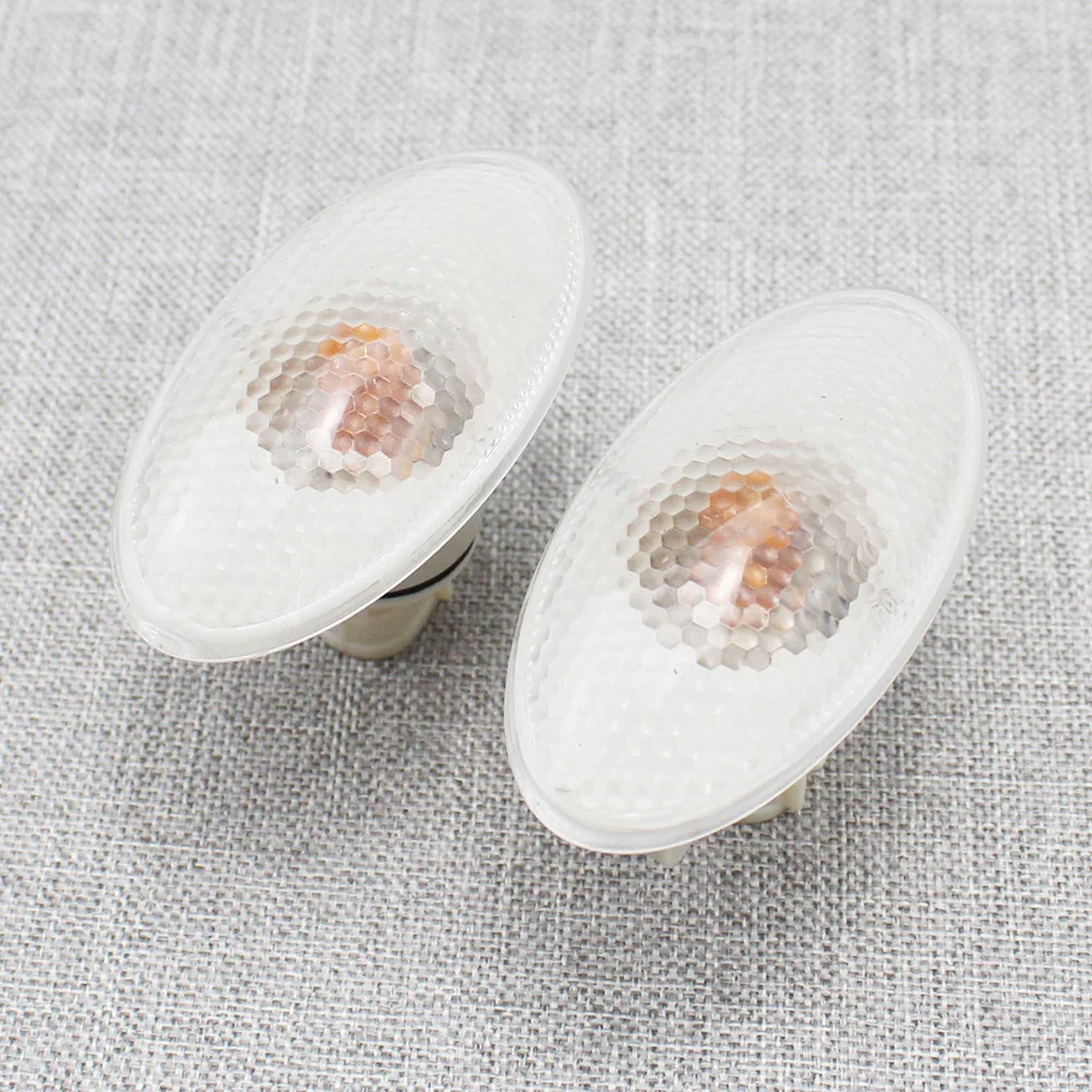 KUMMYY 2PCS Turn Signal Side Marker Lamp Light hoods fit for Suzuki Swift Grand Vitara Splash SX4 Agila 36410-63J00