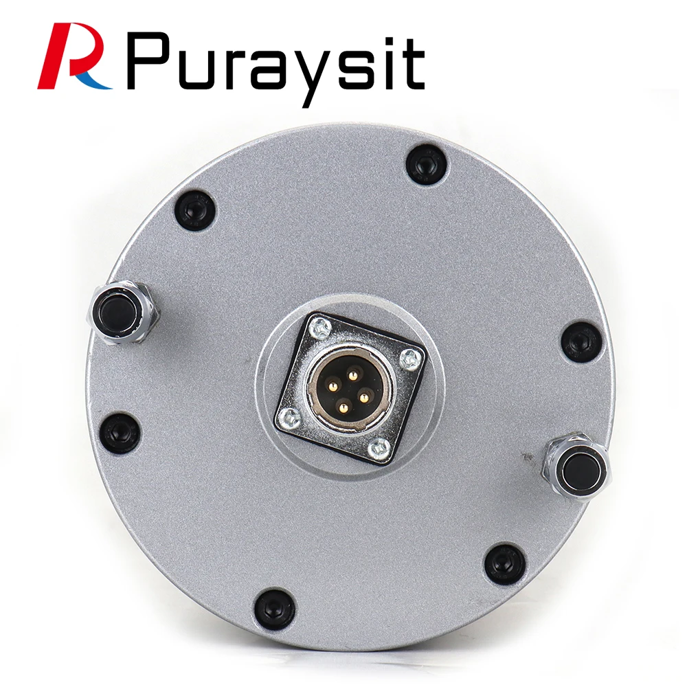 Puraysit eixo de resfriamento de água GDZ-125-5.5KW er25 380v 8a 220v 12a 24000rpm motor de eixo de roteador cnc para máquinas de roteador cnc