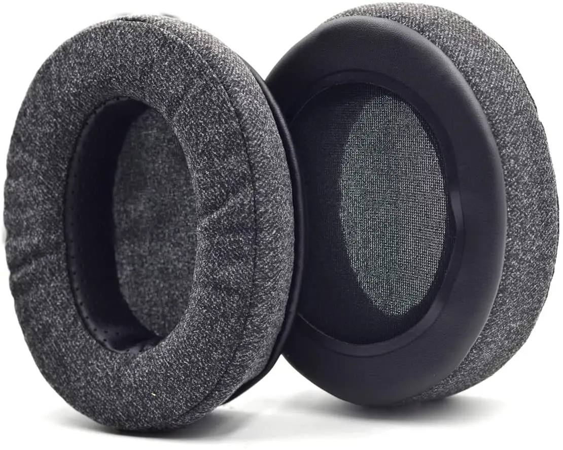 Upgrade Ear Pads Replacement Gray Compatible with Audio-Technica M20 SX1 M30 M40 M40X M40s M50 MSR7 PRO5 WS770 T500 Headphone