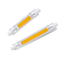 Dimmable Glass tube 15W 20W 30W 40W R7S LED lamp 78mm 118mm 220V COB LED Bulb Light r7s J118 J78 Tube Replace Halogen Floodlight