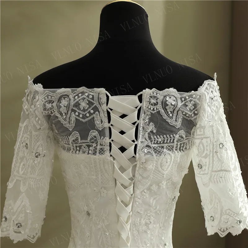 Robe de mariée sexy en dentelle avec des appliques de fleurs, robe de mariée élégante, robe de mariée avec des manches de sirène pour les patients, tout ce qui est beau, 2021