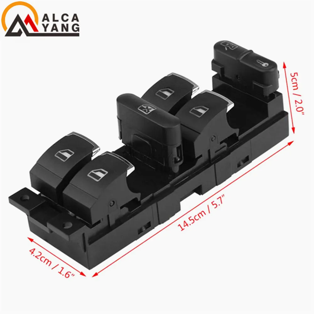 OEM-Qualität für VW 99-04 GTI Golf 4 Jetta MK4 BORA BEETLE Passat B5 B5.5 Fensterheberschalter OEM: 3BD 959 857 3BD959857 – Detail 6