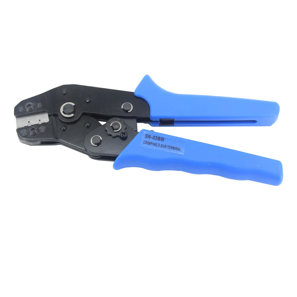 Hand Crimping pliers SN-03BM,For Crimping of D-SUB connectors,XH,PH 1.5 1.25 ZH1.5, 30-24AWG Crimping tool 0.08-0.14mm2