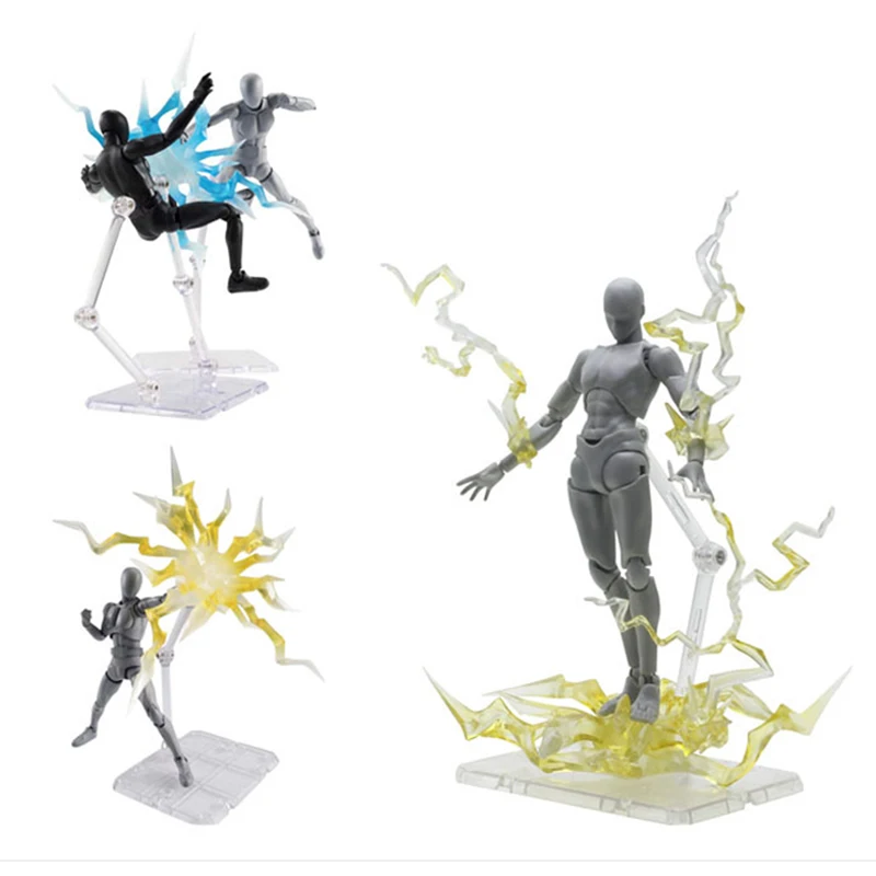 Lightning Special Effects Model Demon Slayer Action Figure Agatsuma Zenitsu DIY Scene Decoration Special Effects Toys For Boy