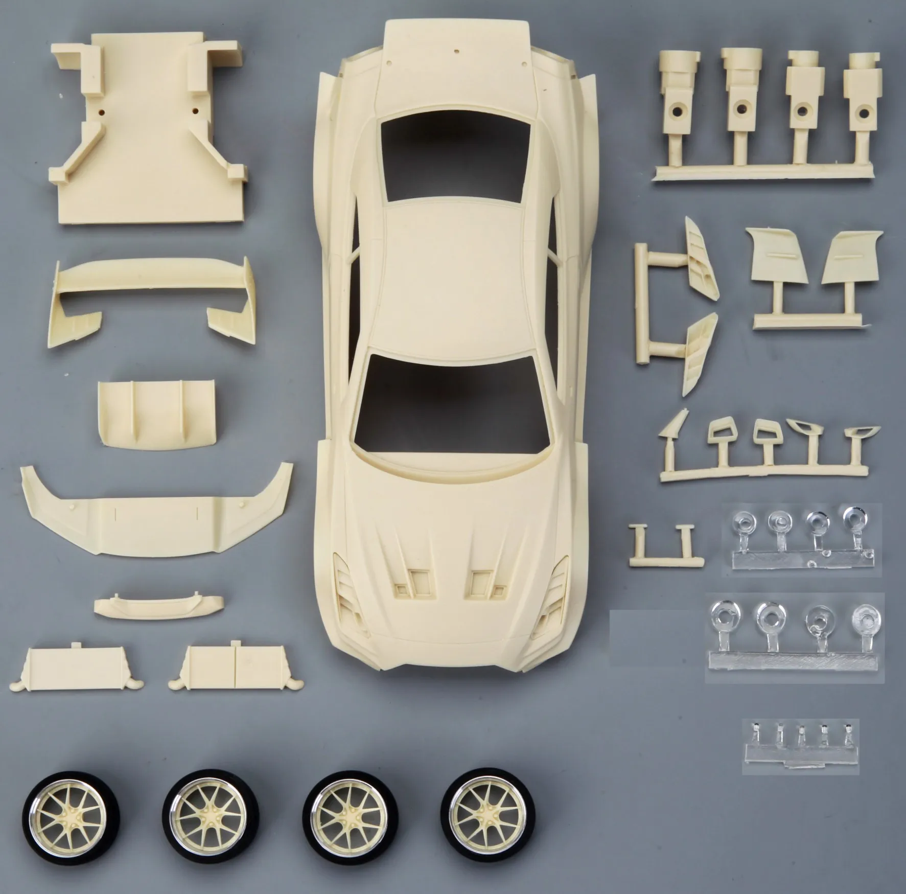 Hobby Design HD03-0589 1/24 LB-Silhouette Works GT 35GT-RR (SKYLINE) Trans-Kit Model Car The Vehicle Suite Hand Made Model For