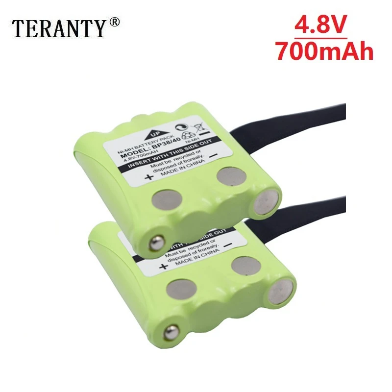 Uniden Batería Ni-MH 4,8 V 700 mAh para BP-38/BP-40/BP-1013 radio - imagen 4