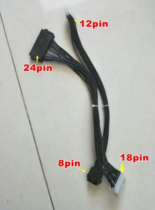 High Quality new ATX 24Pin to 18Pin + 8pin to 12pin Adapter Power Supply Cable for HP z440 motherboard