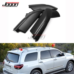 4Pcs Roof Rack Bar Rail End Cover Shell Cap Replacement Decoration Trim For Toyota Sequoia XK60 XK 60 2008~2020 Car Accessories