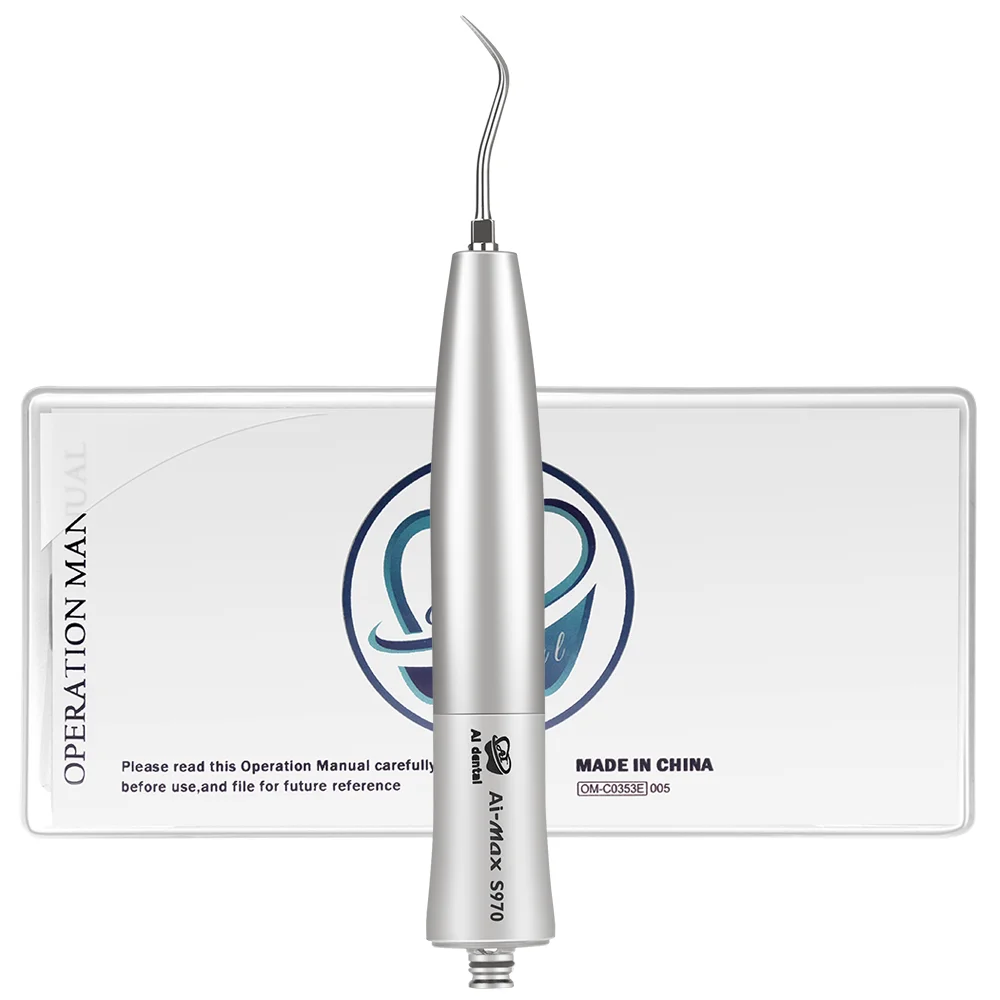 Oral Tool Whitening Dental Ultrasonic Cleaning Air Scaler Handpiece Series Inner Water Spray With 3 Scaling Tips