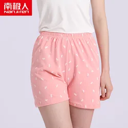 NANJIREN Women Cotton Shorts Home Pajama Sleep Pants Bottoms Summer Casual Beach Pants Sleep Wear Lounge Pajama Plus Size 2/pcs